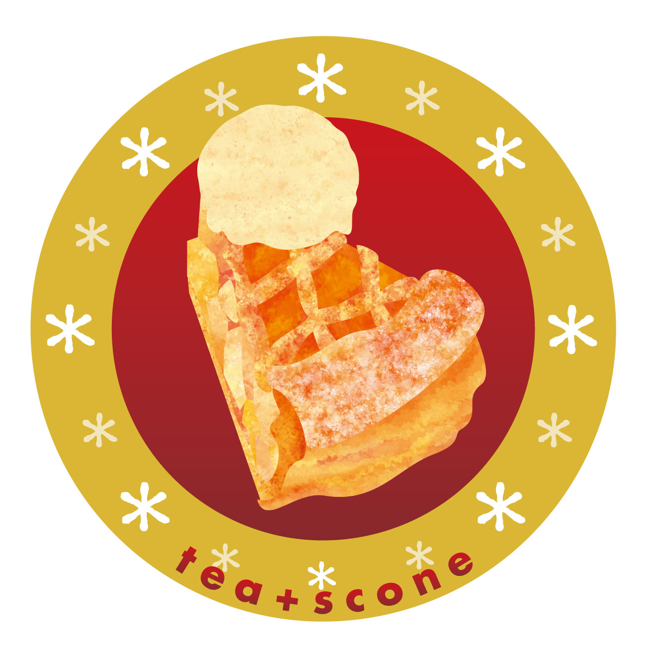 apple pie & vanilla ice cream アップルパイのバニラアイスクリーム添え