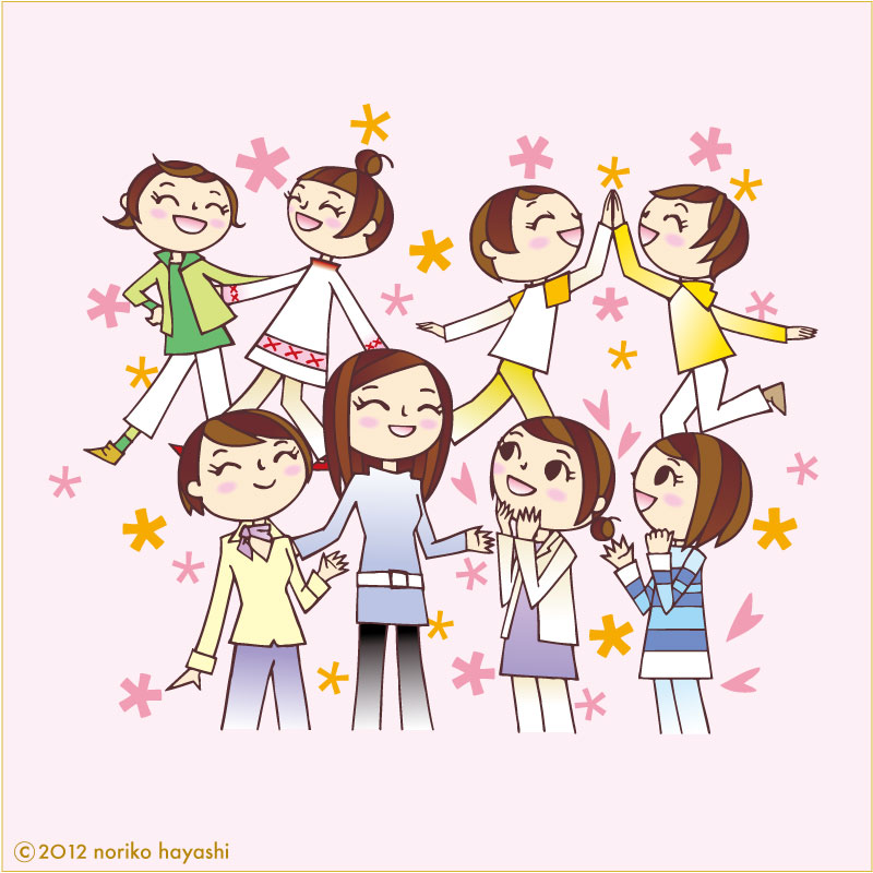 先輩も仲間も温かい。卒業生との交流も多いのです。