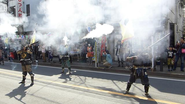 川越藩火縄銃鉄砲隊