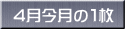 4月今月の１枚 