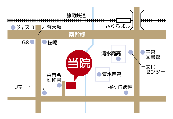 アクセスマップ