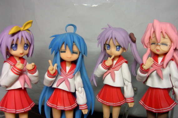こなたの顔パーツは夏服ver.から