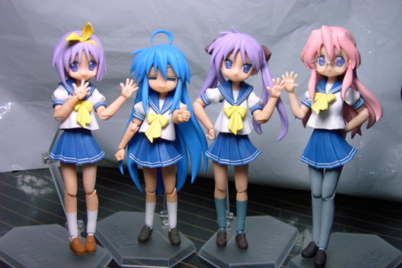 らき☆すたの4人でごあいさつ
