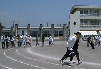 二人仲良く