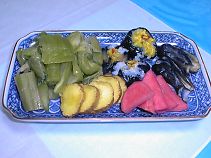 漬物色々