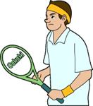 テニスプレーヤー