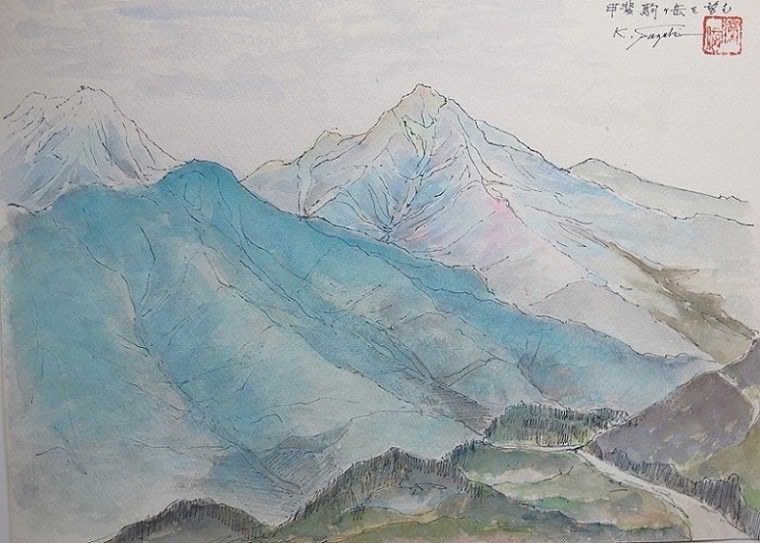 日本の山々展