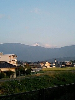 雨の日なんか全く見えません
