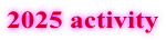 2025 activity