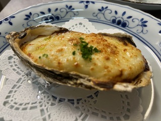 牡蠣のグラタン