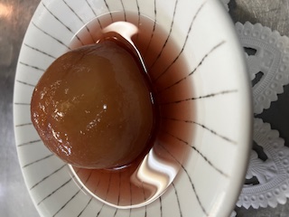 桃のコンポート