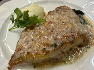 舌平目のソテー