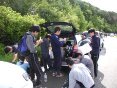 出発前のふうけい
