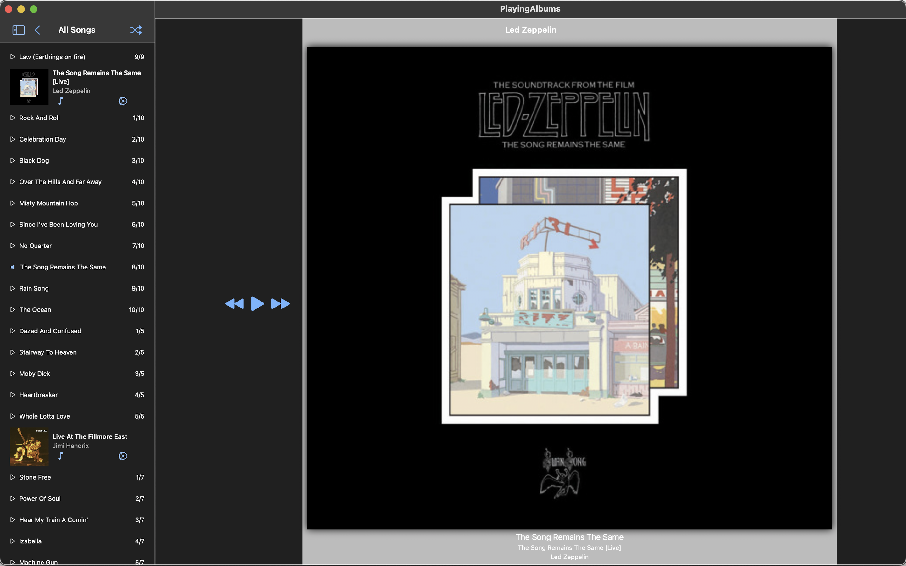 PlayingAlbums