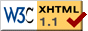 Valid xhtml 1.1!