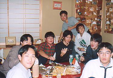 小橋さんの家にて、飲み会