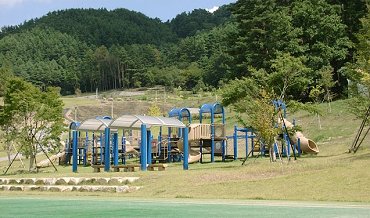 アスレチックもある