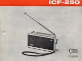 19?? / SONY ICF-250 ܂cĂT[rX}jA(WI̎dg݂ɍ\ɂȂȂׂĂ)