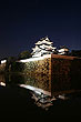 岸和田城夜景の写真小