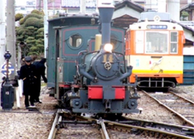 蒸気機関車タイプの路面電車