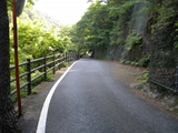 昇仙峡 渓谷道路入口