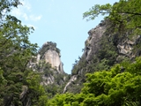 昇仙峡 覚円峰と天狗岩