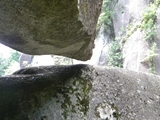 昇仙峡 石門隙間