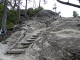 昇仙峡 弥三郎岳登山道