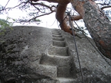 昇仙峡 弥三郎岳鎖場