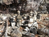 昇仙峡 旧羅漢寺 三ノ岳石塔