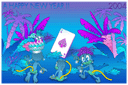 2004年賀状イラスト