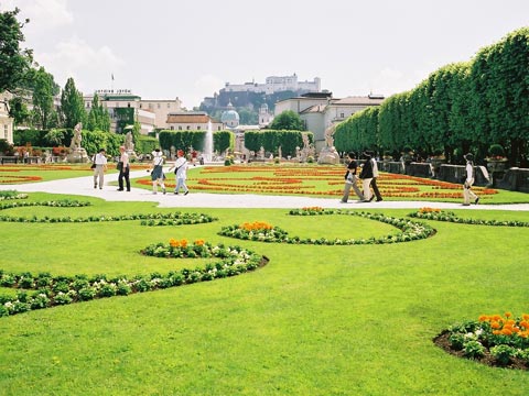 ザルツブルグ ミラベル庭園