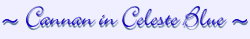 Cannan in Celeste Blue