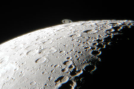 土星食の写真その2