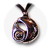 シルバーアクセサリー 神音梵字 ペンダントタイプE:月魂(げっこん)