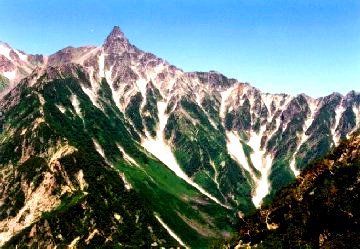 Mt.Yari from Mt.Nishi
