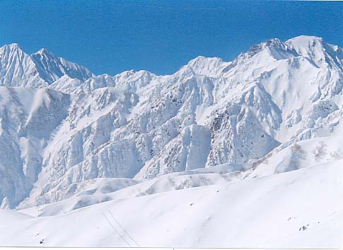 Mt. Goryu and Mt. Kasimayari