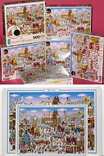 SNOW TOWN Puzzle