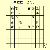 冬眠蛙「R3」