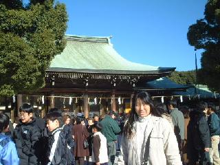 the Meiji Jingu