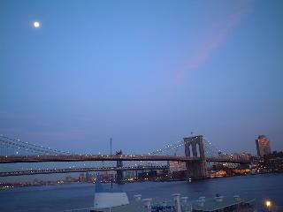 the Brooklyn Bridge
