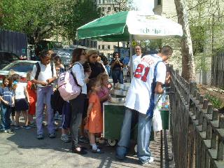 ice cream vendor