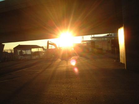 New Year's Day's sunrise