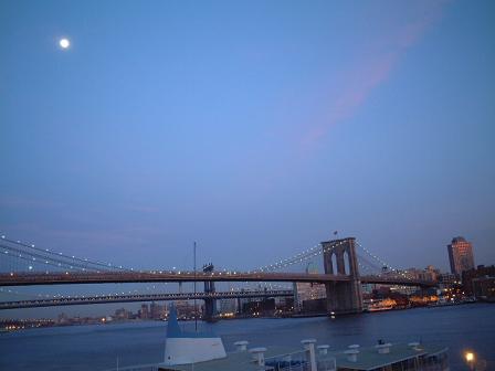 the Brooklyn Bridge