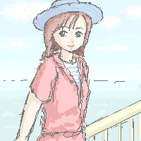 �ɓ��A��i�ɕ`�������Ă����j