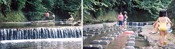 川遊び