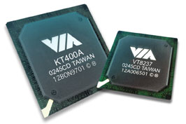 VIA NotepadVIA Apollo KT400A܂