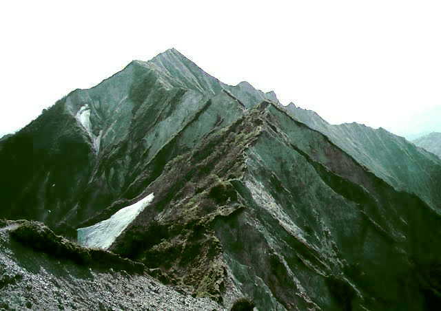 Kengamine Peak from Misen Peak