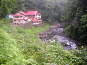 一軒宿の湯ノ倉温泉