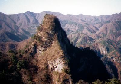 大岩手前から碧岩